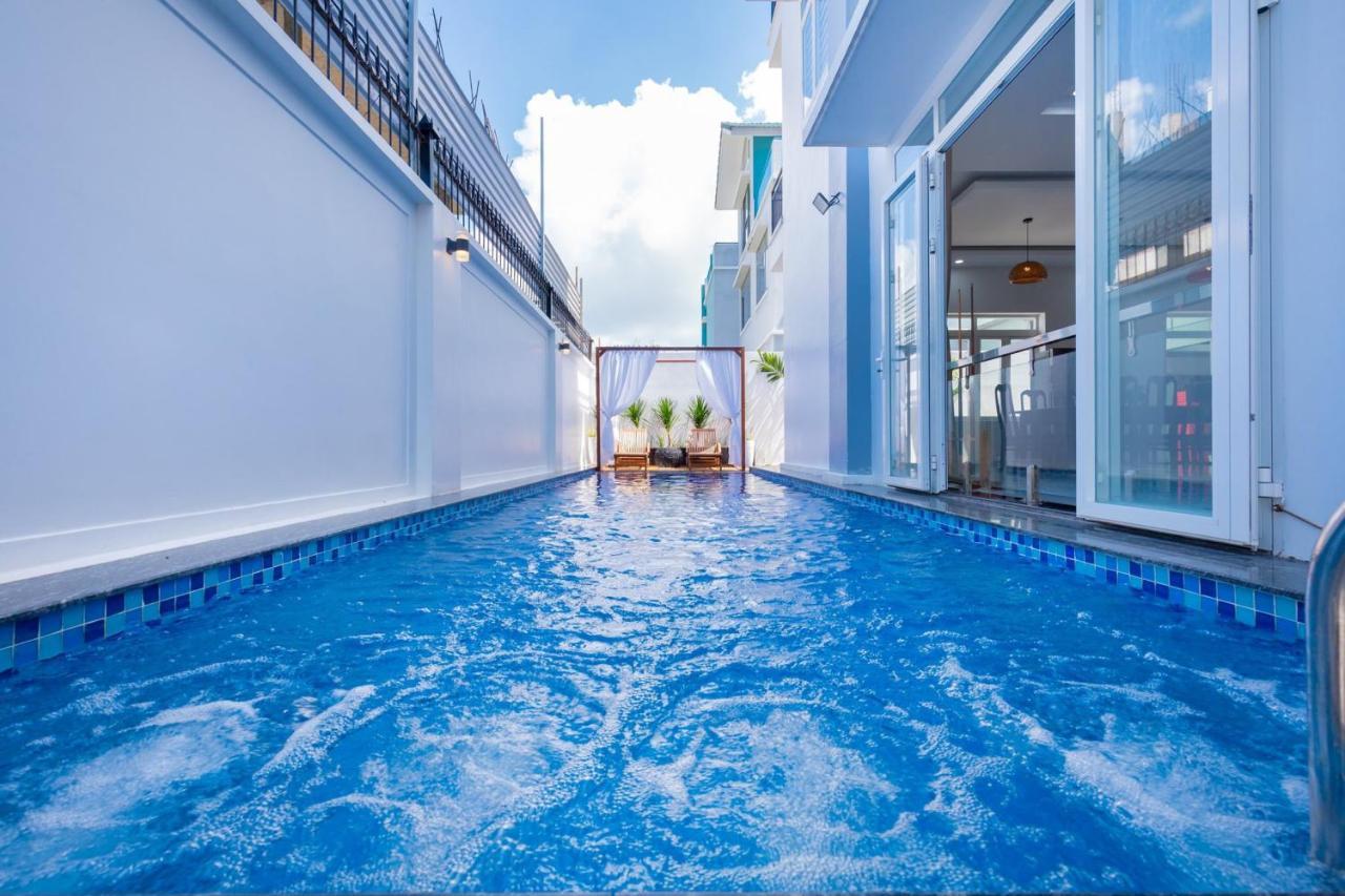 T-Maison Boutique Villa, With Pool, Karaoke, Billiards, Near Beach, Vung Tau Exteriör bild