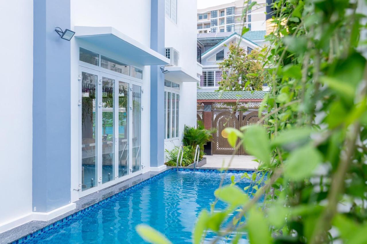 T-Maison Boutique Villa, With Pool, Karaoke, Billiards, Near Beach, Vung Tau Exteriör bild