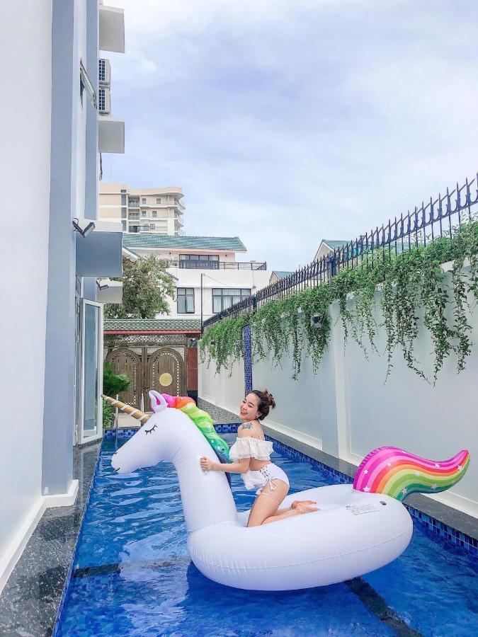 T-Maison Boutique Villa, With Pool, Karaoke, Billiards, Near Beach, Vung Tau Exteriör bild